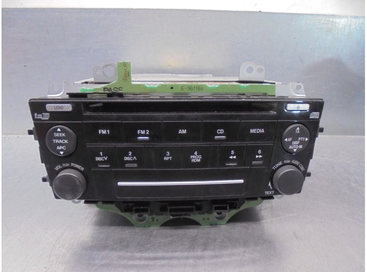 Recambio de sistema audio / radio cd para mazda 6 berlina (gg) 2.0 cat referencia OEM IAM CQMM4570AK 