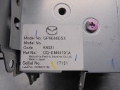 Recambio de sistema audio / radio cd para mazda 6 berlina (gg) 2.0 cat referencia OEM IAM CQMM4570AK 