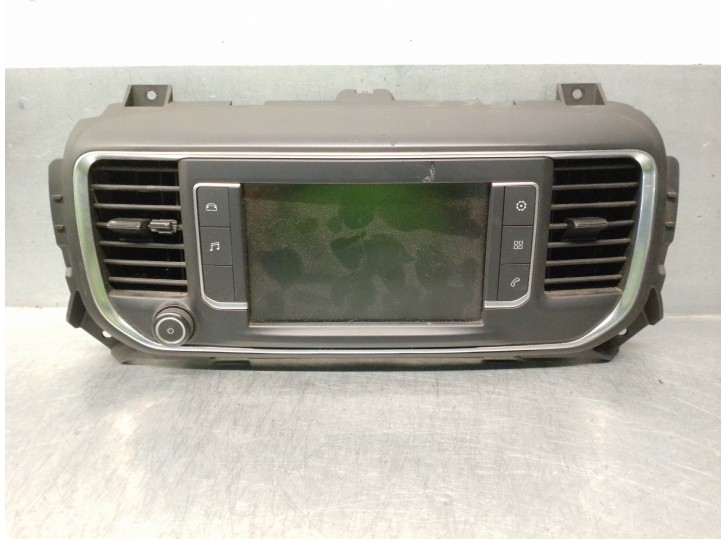 Recambio de pantalla multifuncion para citroën jumpy combi 1.6 blue-hdi fap referencia OEM IAM 9813041280 