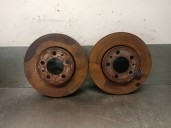 Recambio de disco freno delantero para skoda rapid spaceback (nh1) 1.4 tdi referencia OEM IAM 6R0615301 6R0615301 