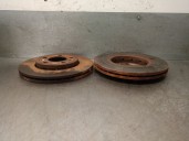 Recambio de disco freno delantero para skoda rapid spaceback (nh1) 1.4 tdi referencia OEM IAM 6R0615301 6R0615301 