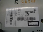 Replacement audio system / CD radio for Chevrolet Cruze 1.6 CAT OEM IAM reference 22776285 