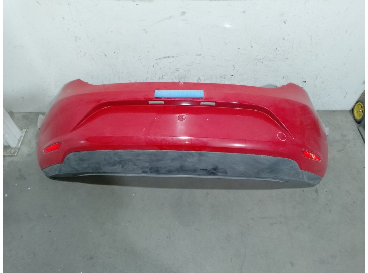 Recambio de paragolpes trasero para seat leon (5f1) 1.0 tsi referencia OEM IAM 5F0807421 ROJO 