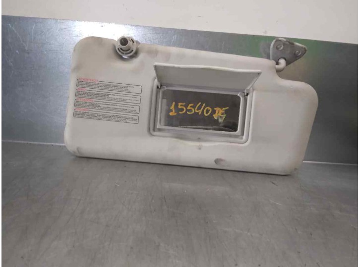 Recambio de parasol derecho para nissan note (e11e) visia referencia OEM IAM   