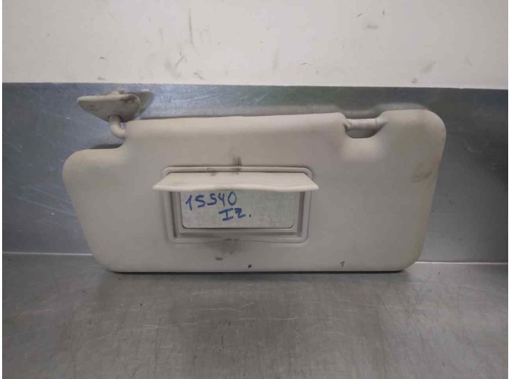 Recambio de parasol izquierdo para nissan note (e11e) visia referencia OEM IAM 