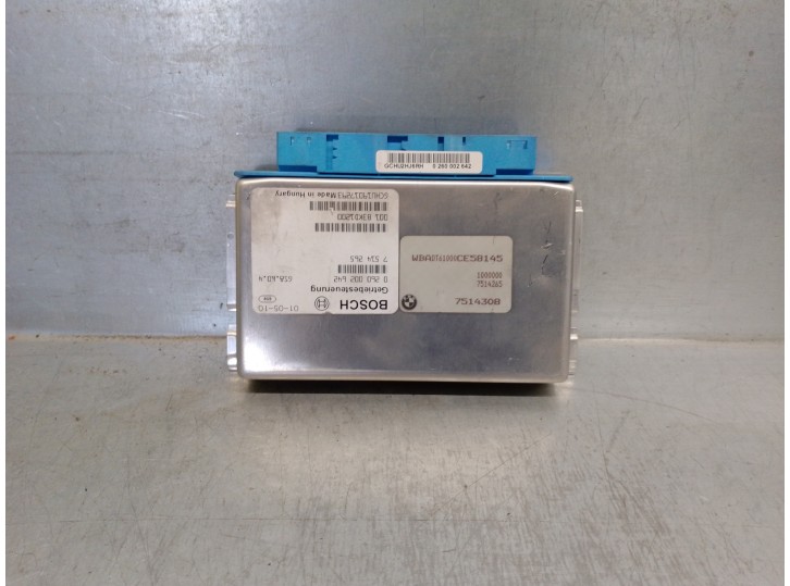 Recambio de centralita cambio automatico para bmw serie 5 berlina (e39) 3.0 24v cat referencia OEM IAM 7514265 0260002642 BOSCH