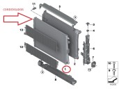 Recambio de radiador agua para bmw 4 gran coupe (g26) 430 i referencia OEM IAM 17118666811  T89539BG VALEO
