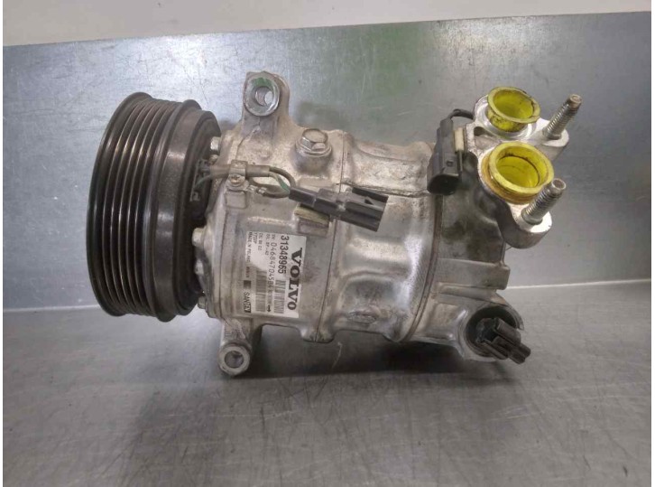 Replacement air conditioning compressor for Volvo V40 basic OEM IAM reference 31348965 1732P SANDEN