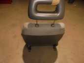 Recambio de asiento delantero derecho para toyota celica celica 1600 referencia OEM IAM  TELA GRIS 3 PUERTAS