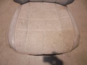 Recambio de asiento delantero derecho para chrysler jeep cherokee (xj) 2.1 turbodiesel referencia OEM IAM CUERO Y TELA GRIS 5 P