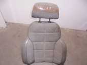 Recambio de asiento delantero derecho para chrysler jeep cherokee (xj) 2.1 turbodiesel referencia OEM IAM CUERO Y TELA GRIS 5 P