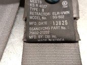 Recambio de cinturon seguridad trasero derecho para ssangyong rodius ii 2.0 xdi referencia OEM IAM 7560221202 7560221202ACO 