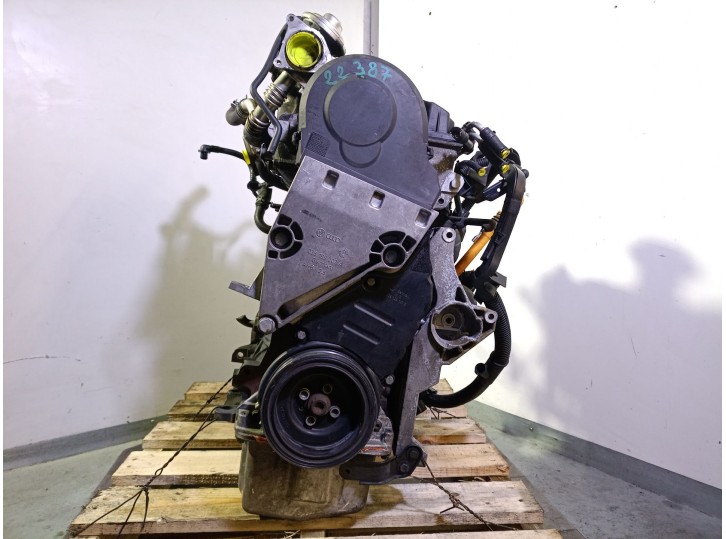 Replacement complete engine for Skoda Fabia II Combi (545) 1.9 TDI OEM IAM reference BSW 038100044 087405