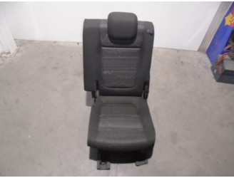 Recambio de asientos trasero izquierdo para opel meriva b cosmo referencia OEM IAM TELA NEGRA Y GRIS 5 PUERTAS