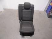 Recambio de asientos trasero izquierdo para opel meriva b cosmo referencia OEM IAM TELA NEGRA Y GRIS 5 PUERTAS