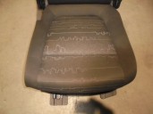 Recambio de asientos trasero izquierdo para opel meriva b cosmo referencia OEM IAM TELA NEGRA Y GRIS 5 PUERTAS