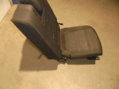 Recambio de asientos trasero izquierdo para opel meriva b cosmo referencia OEM IAM TELA NEGRA Y GRIS 5 PUERTAS