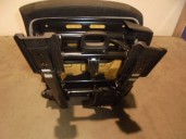 Recambio de asientos trasero izquierdo para opel meriva b cosmo referencia OEM IAM TELA NEGRA Y GRIS 5 PUERTAS