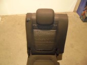 Recambio de asientos trasero derecho para opel meriva b cosmo referencia OEM IAM TELA NEGRA Y GRIS 5 PUERTAS