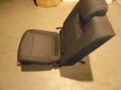 Recambio de asientos trasero derecho para opel meriva b cosmo referencia OEM IAM TELA NEGRA Y GRIS 5 PUERTAS