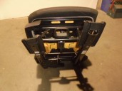 Recambio de asientos trasero derecho para opel meriva b cosmo referencia OEM IAM TELA NEGRA Y GRIS 5 PUERTAS