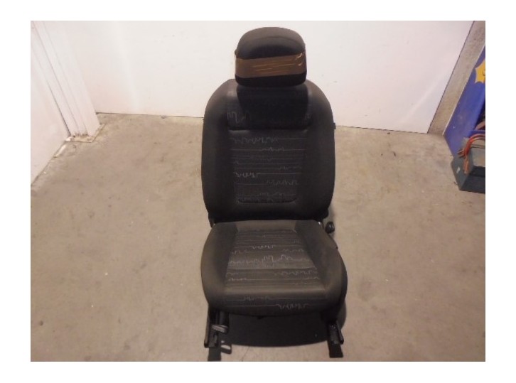 Recambio de asiento delantero izquierdo para opel meriva b cosmo referencia OEM IAM TELA NEGRA Y GRIS 5 PUERTAS