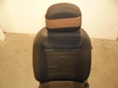 Recambio de asiento delantero izquierdo para opel meriva b cosmo referencia OEM IAM TELA NEGRA Y GRIS 5 PUERTAS