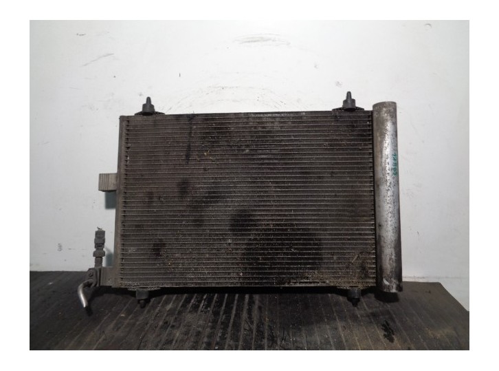 Replacement air conditioning condenser / radiator for Peugeot 607 (S1) 2.2 HDI FAP CAT OEM IAM reference 6455CQ 
