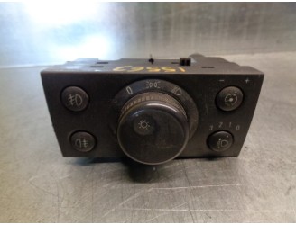 Recambio de mando luces salpicadero para opel meriva a 1.7 16v referencia OEM IAM 93394755  