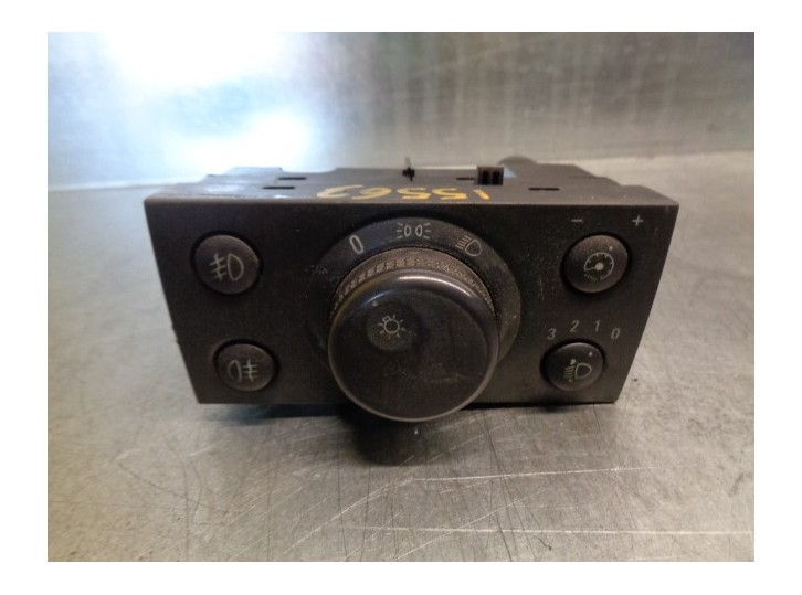 Recambio de mando luces salpicadero para opel meriva a 1.7 16v referencia OEM IAM 93394755  