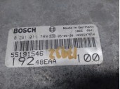 Replacement engine control unit (ECU) for Fiat Stilo (192) 1.9 JTD CAT OEM IAM reference 55191546 0281011799 BOSCH