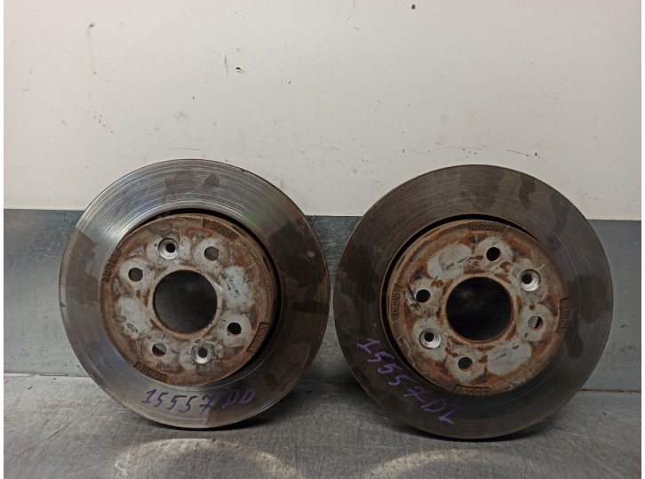 Recambio de disco freno delantero para kia shuma ii 1.6 ls 4 berlina referencia OEM IAM 0K2N133251 