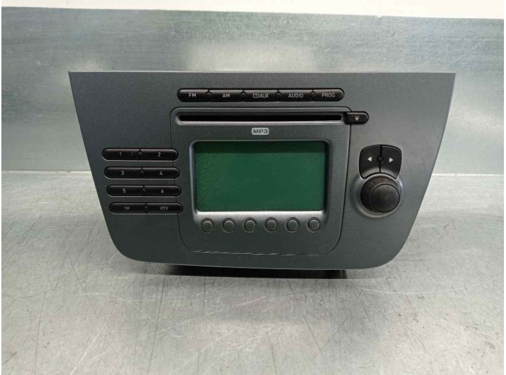 Recambio de sistema audio / radio cd para seat altea xl (5p5) family referencia OEM IAM 5P1035186B 