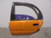 Recambio de puerta trasera izquierda para daewoo lanos hurricane referencia OEM IAM 96303928 NARANJA 5 PUERTAS