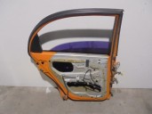 Recambio de puerta trasera izquierda para daewoo lanos hurricane referencia OEM IAM 96303928 NARANJA 5 PUERTAS