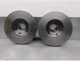 Recambio de disco freno delantero para renault laguna (b56) 1.6 referencia OEM IAM 6010361 7701205841 GIRLING