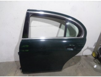Recambio de puerta trasera izquierda para jaguar s-type 2.7 v6 diesel executive referencia OEM IAM XR828669 VERDE 4 PUERTAS