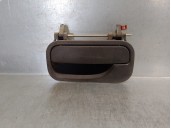 Replacement rear left exterior door handle for Opel Astra F saloon 1.6 CAT OEM IAM reference 5138029 5 DOORS