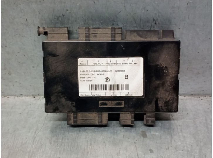 Recambio de modulo electronico para chrysler grand voyager v (rt) 2.8 crd referencia OEM IAM 04602581AD 04602581AD 