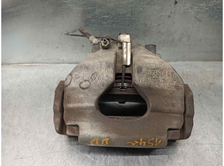 Recambio de pinza freno delantera derecha para volkswagen touareg (7la) tdi r5 referencia OEM IAM 7L6615124F 