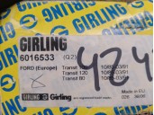 Recambio de disco freno trasero para ford transit referencia OEM IAM 6016533 