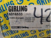 Recambio de disco freno trasero para ford transit referencia OEM IAM 6016533  