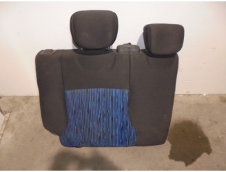 Replacement rear right seat for Kia Picanto 1.0 Concept OEM IAM reference BLACK AND BLUE FABRIC 5 DOORS