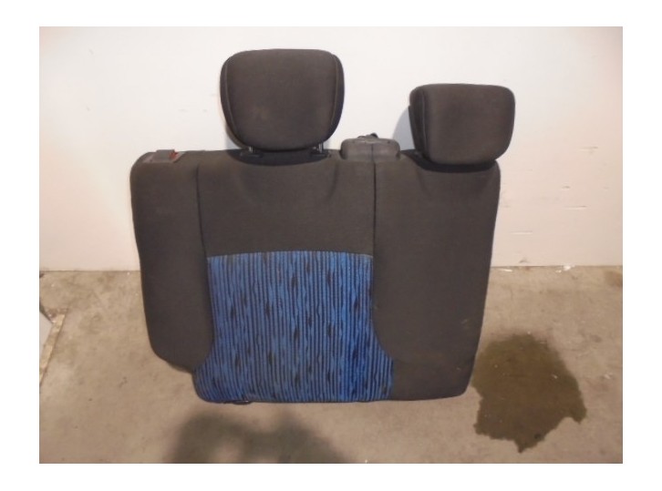 Recambio de asientos trasero derecho para kia picanto 1.0 concept referencia OEM IAM TELA NEGRA Y AZUL 5 PUERTAS