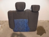 Recambio de asientos trasero derecho para kia picanto 1.0 concept referencia OEM IAM TELA NEGRA Y AZUL 5 PUERTAS