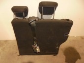 Recambio de asientos trasero derecho para kia picanto 1.0 concept referencia OEM IAM TELA NEGRA Y AZUL 5 PUERTAS