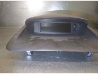 Recambio de pantalla multifuncion para nissan note (e11e) visia referencia OEM IAM 280348139R  