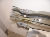 Recambio de refuerzo paragolpes trasero para volvo v40 básico referencia OEM IAM 205232 DE HIERRO 5 PUERTAS