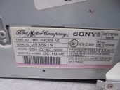 Replacement audio system / CD radio for Ford C-Max (CB3) 1.8 TDCi turbodiesel cat OEM IAM reference 7M5T18C939AE 