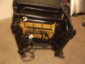 Recambio de asiento delantero izquierdo para renault clio grandtour business referencia OEM IAM TELA NEGRA 5 PUERTAS